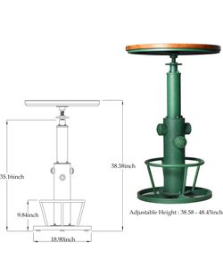 Bar Table Industrial