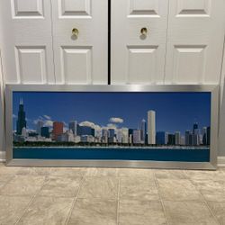 beautiful 58 by 23 inch wall art. (MUST SELL TODAY)