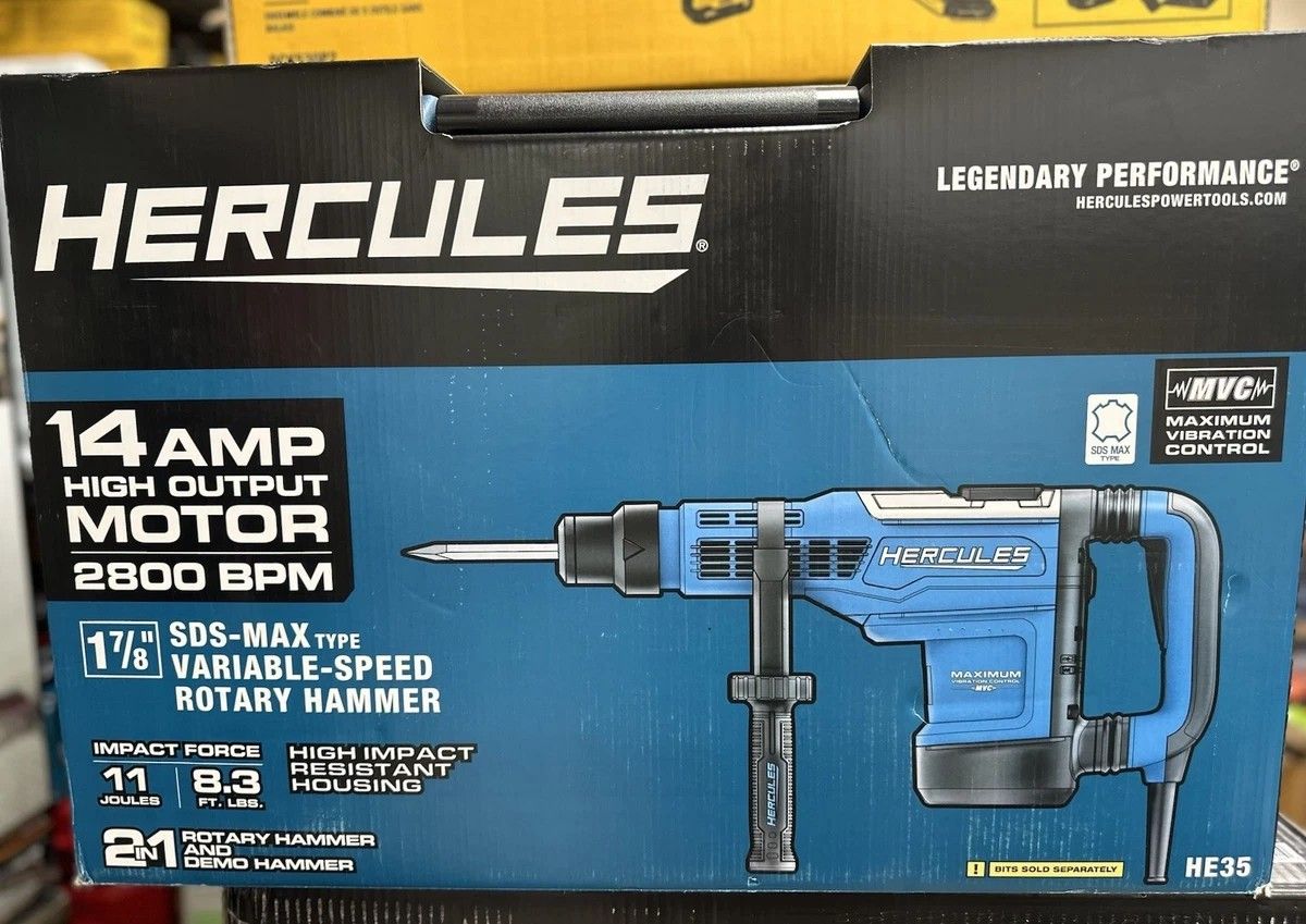 Hercules Rortary Hammer New In Box