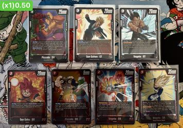 Dragon Ball Fusion World Dual Evolution FB09 Loose R Cards (Foil)