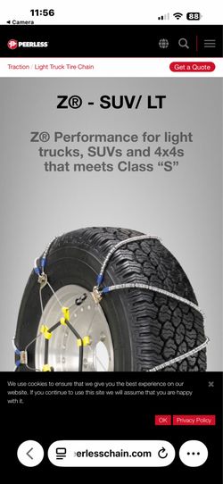 Tire Chains SUV-LT trucks