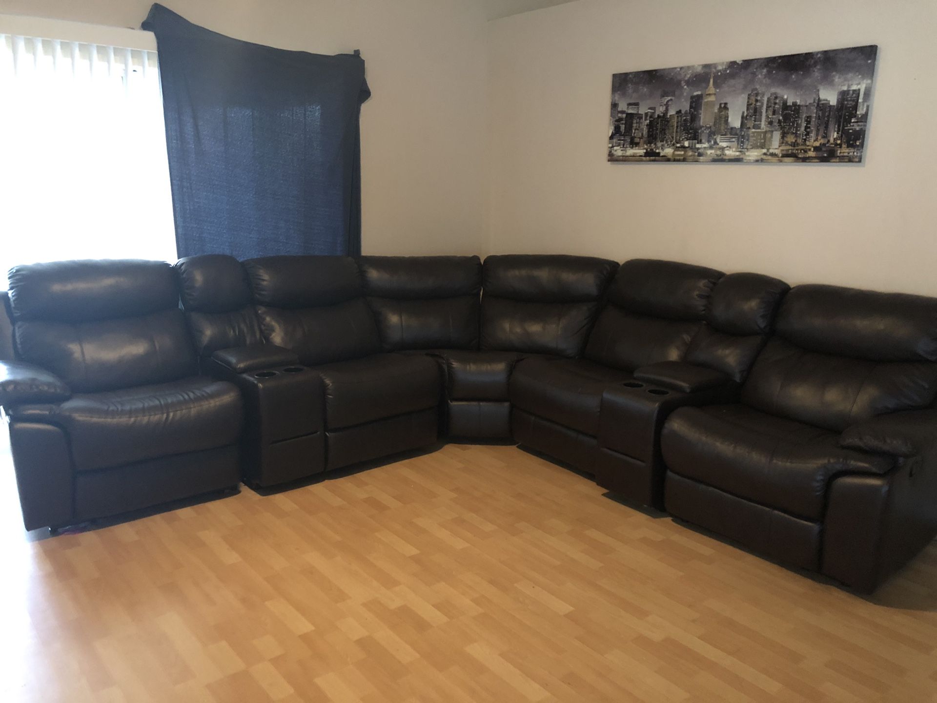 Sectional couch 7 piece/MOVING