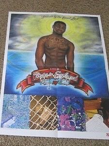 RARE Lil B the Based God albumPoster Rain in England vinyl exclusive album poster