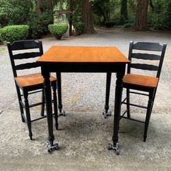 Table, Chairs, Dinning Table$140 Firm