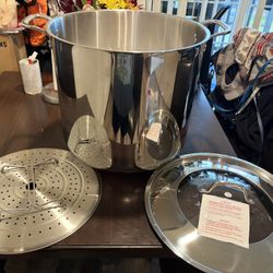 Princess House 60QT Stainless Steel Pot Olla Princess House de 60QT 