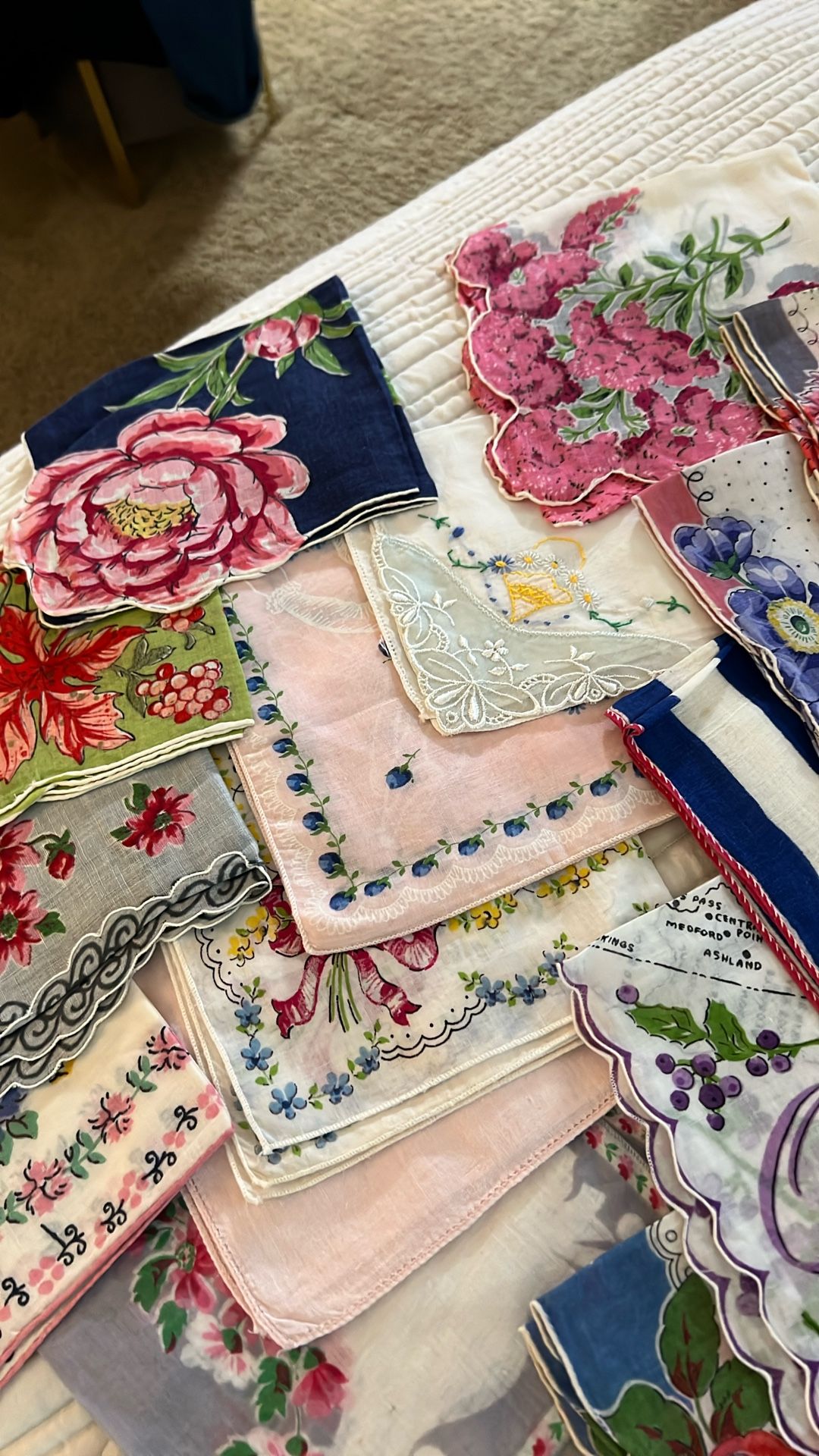 VINTAGE HANDKERCHIEF
