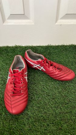 US 8 Men’s Red ASICS DS Light X-Fly Pro 3 cleats