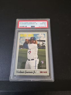 2019 Topps Heritage High Number - Vladimir Guerrero Jr. #504 Batting Pose (RC) PSA Gem Mint 10