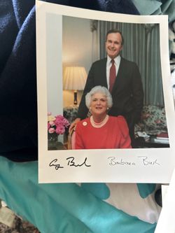 Hand signed portraits