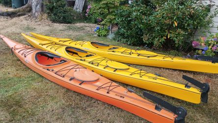 Touring Sea Kayaks, 17ft, high end