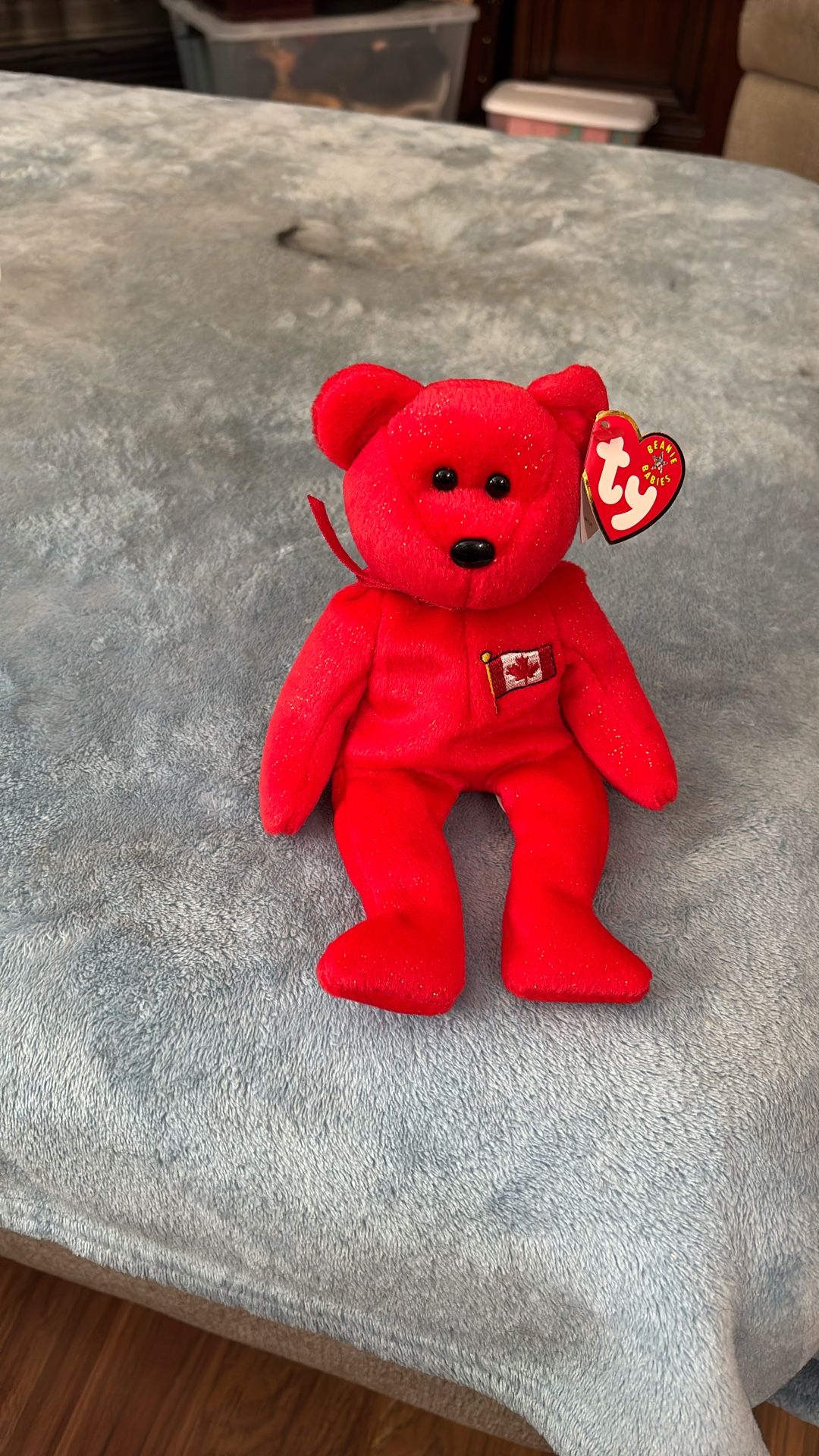 Canadian Bear Beanie Baby