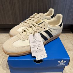 Adidas Samba Cream White Core Black Gum Size 5.5