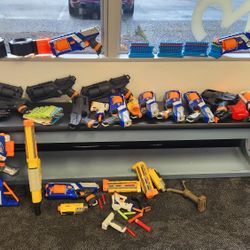 Nerf Guns And Pellets