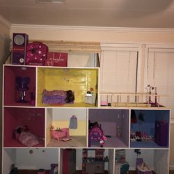 Large Wooden Doll house