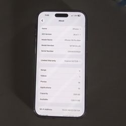 iPhone 16 Pro Max 256gb