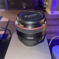 Canon 50mm f/1.2 EF Mount L Series Prime (like New)