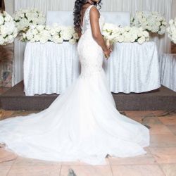 Wedding Dress and Veil For Sale!!