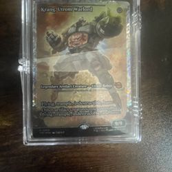 Krang, Ultrom Warlord, Fractured Foil 
