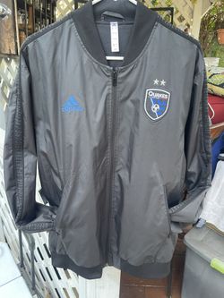 ADIDAS EARTHQUAKES JACKET LARGE NEW
