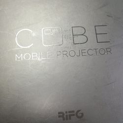 Rif G Cube Mini Portable Projector 