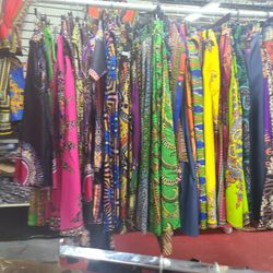 Dashiki And Ankara Print Skirt