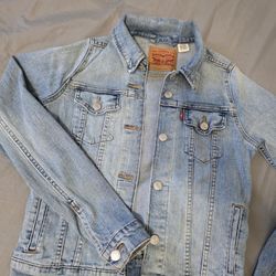 Womens Jeans Jacket Levi's Size Small