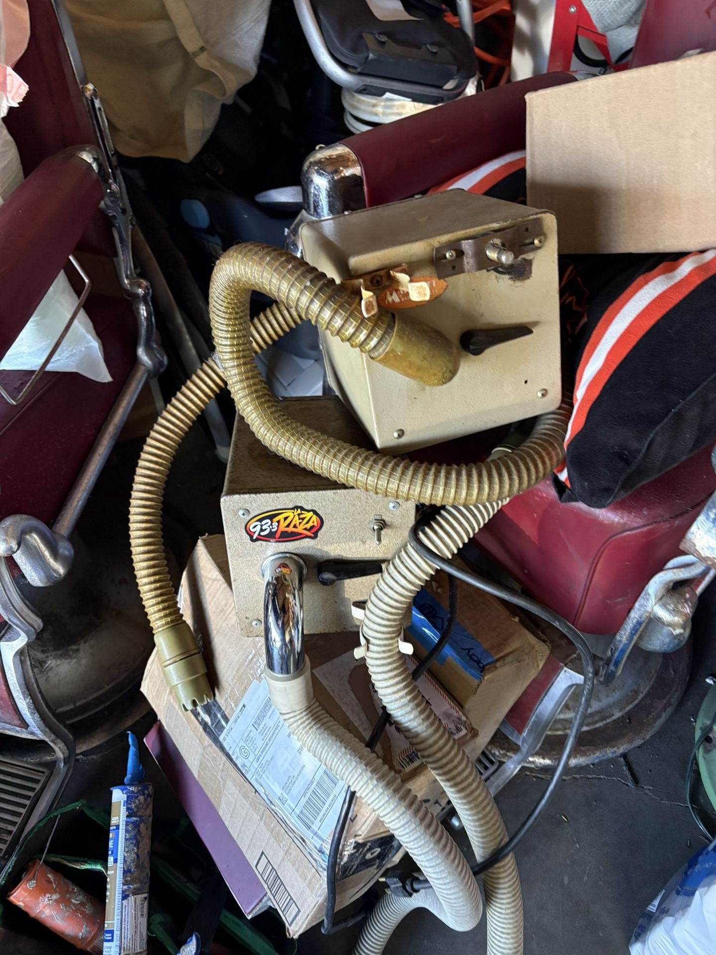 2 Barber Vacuums