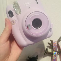 Purple Insta Camera 