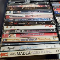 80  Assorted DVDs - Great Buy!