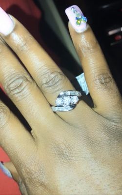 Womens 14k Diamond Ring