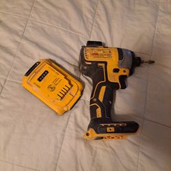 20V Brushless Dewalt Impact Driver With 2AH Battery