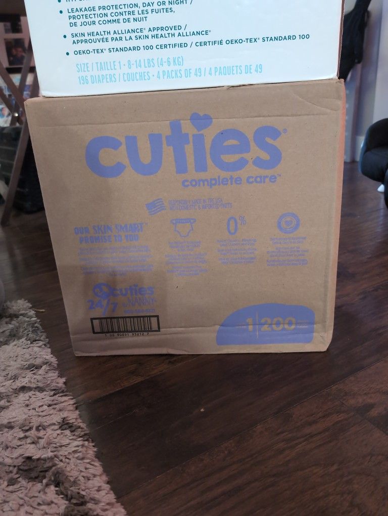 Size 1 Lot Of Diapers #436