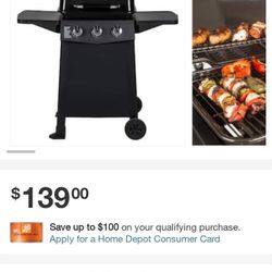 Dyna Glo Gas Grill With Gas Canister