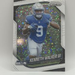 🔥 Panini White Disco Prizm Super Bowl MVP Kenneth Walker🔥