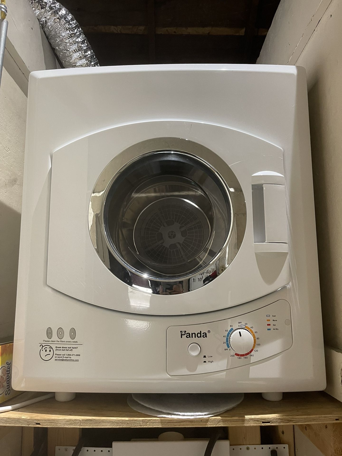Panda 110 Volt Dryer 1 Yr New Works Great!
