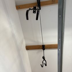 Two Hanging Bike Racks Like New $15 Each 