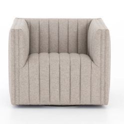 Lightly Used Upholstered Swivel Chair,  $300 