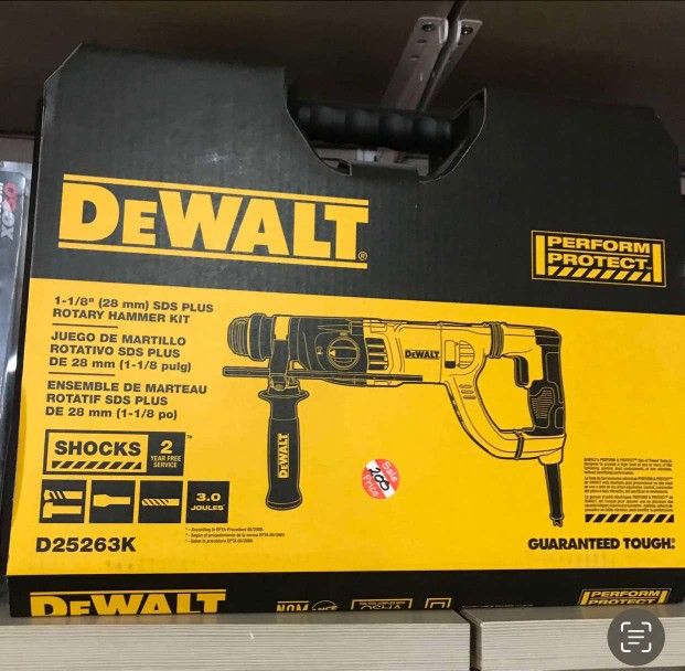 Dewalt New 1 1/8" Rotary Hammer 