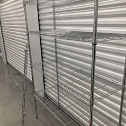 Commercial Stainless Steel Metal Shelf 6ft Tall 4 Ft Wide