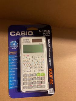 Casio fx-115es Plus 2nd Generation Scientific Calculator