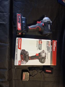 Hyper Tough 20V Brushless 1/2-Inch Cordless Impact Wrench Kit