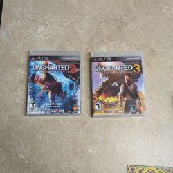 PS3 Uncharted 2 &3. 