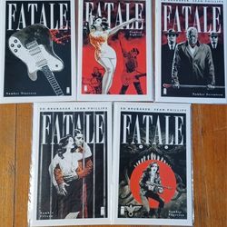 Fatale Comic Book Lot Of 5 Issue Nineteen Eighteen Supernatural
