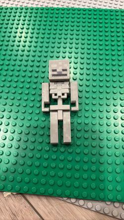 Minecraft Mojang Jazwares Overworld Skeleton Action Figure Series 2 Poseable 4"