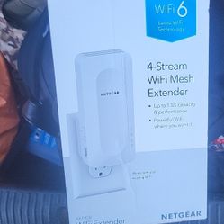 Netgear AX1800 Wifi Extender Brand New 4stream Wifi6 