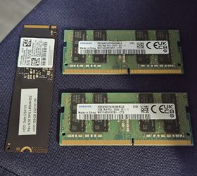Like New Samsung Ram & Ssd