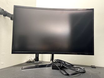Samsung curved monitor