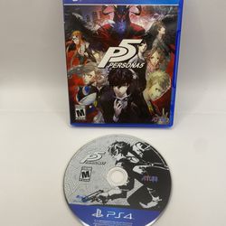 Persona 5 (PlayStation 4, 2017) PS4 CIB authentic