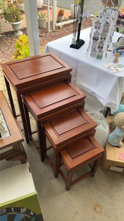 Vintage 70’s Nesting Tables