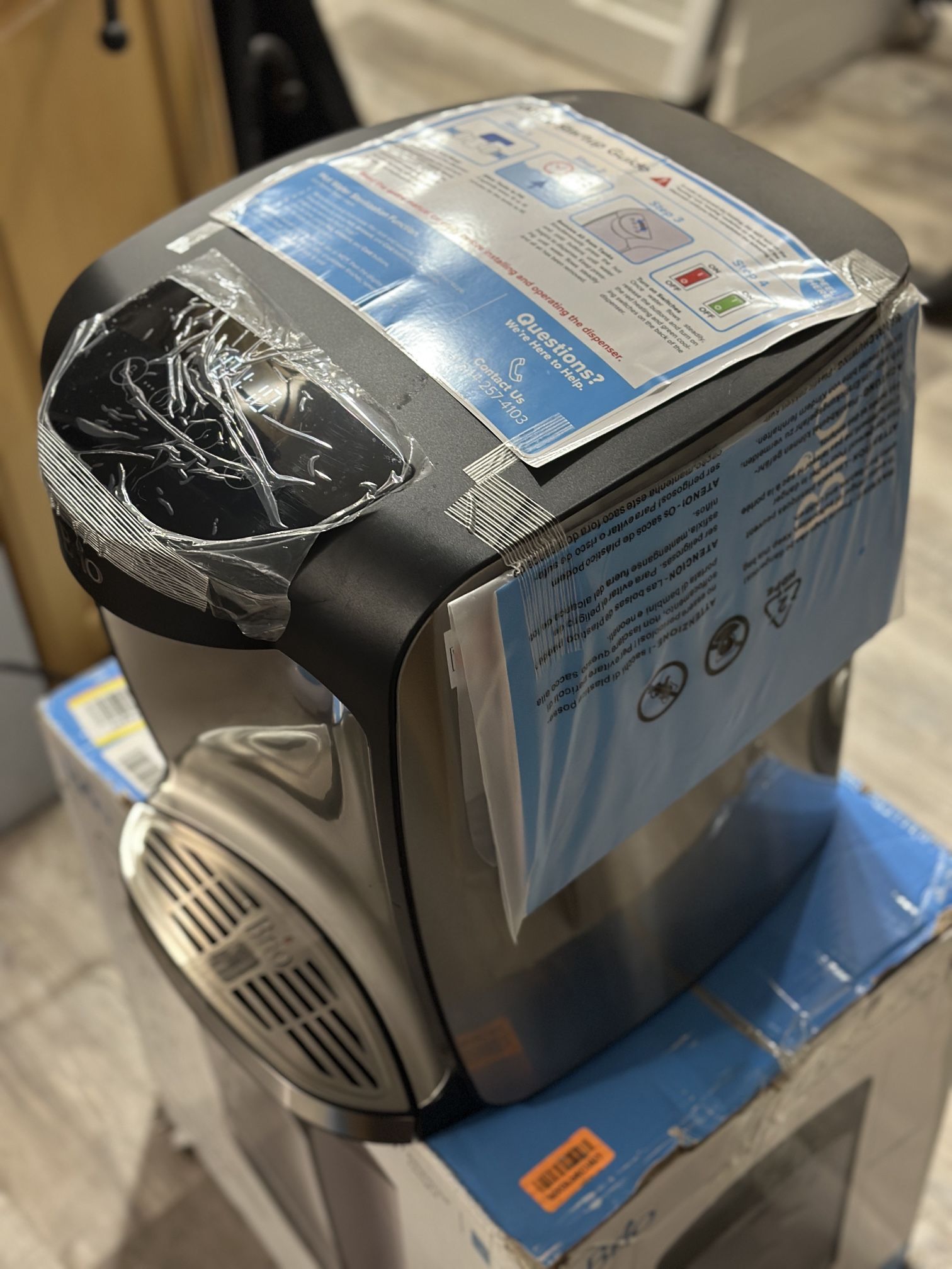 NEW Brio 800 Bottleless Countertop Instant Water Cooler & Heater w/ 2-Stage Filtration